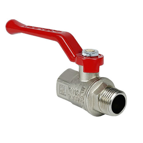 Кран шаровый VALFEX PREMIUM VF.215 ВР-НР 1 1/2" Ду 40 Ру 25 никелированный латунный 1