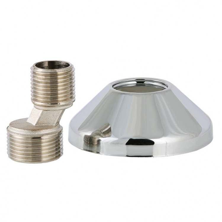 Латунный эксцентрик VALTEC 3/4" х 1/2" с декоративной чашкой VTr.670.N.0504 1