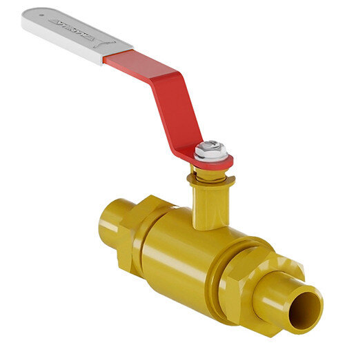 Кран шаровой Маршал 11с67п GAS PRO ЦШ.00.1 DN 40 PN 25 полнопроходной штуцерный