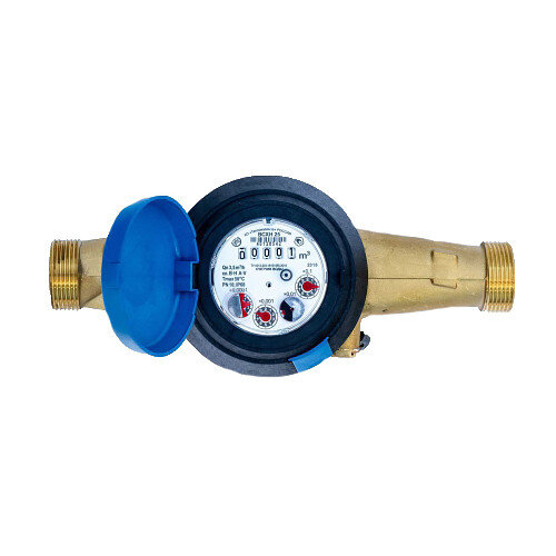 Счетчик для холодной воды Тепловодомер ВСХН-25 IP68 крыльчатый одноструйный резьбовой