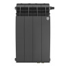 Радиатор биметаллический Royal Thermo BiLiner 500 VR (4 секции) Noir Sable 2