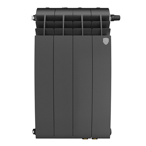 Радиатор биметаллический Royal Thermo BiLiner 500 VR (4 секции) Noir Sable 2