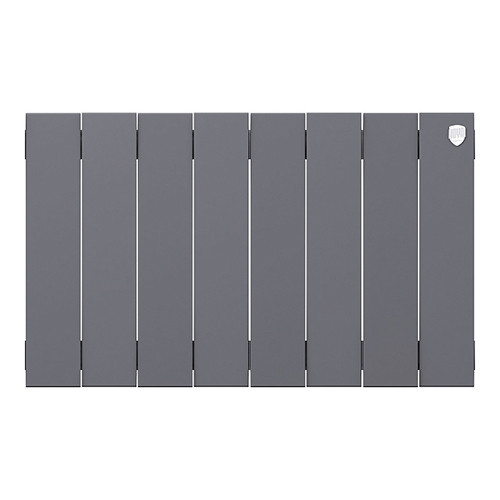 Радиатор биметаллический Royal Thermo PianoForte 300 (8 секций) Silver Satin 2