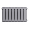 Радиатор биметаллический Royal Thermo PianoForte 300 (8 секций) Silver Satin 3