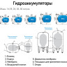 Гидроаккумулятор Джилекс Г 50 "ХИТ" НР 1" DN 360 PN 8 мембранный горизонтальный 2