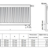 Радиатор панельный Royal Thermo VENTIL HYGIENE VH30-400-500 RAL9016 2