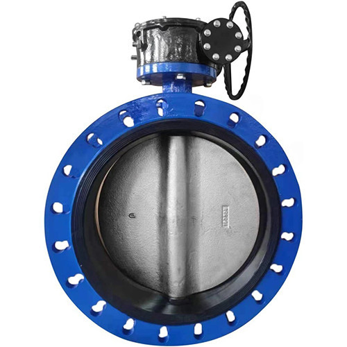 Затвор дисковый чугунный Benarmo 2110R DN 500 PN 10/16 поворотный фланцевый с редуктором 1