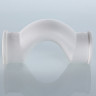Отвод короткий VALTEC VTp.776.S DN 20 PN 25 с муфтами полипропиленовый 3