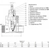 Задвижка AVK 03/95 DN 25 PN 10 ответвительная с PRK для ПЭ труб и наружной резьбой 2