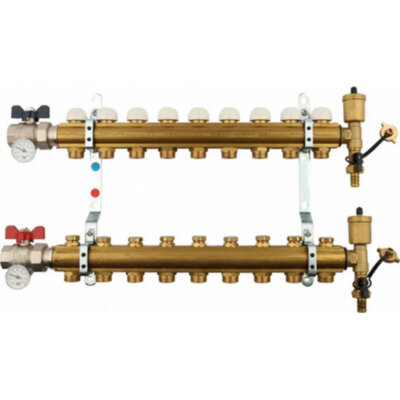 Коллекторная группа TIEMME 9 выходов в сборе
