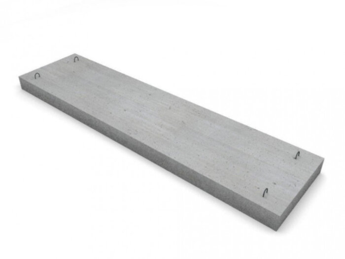 Плита перекрытия лотка П 14-3 Серия 3.006.1-2.87