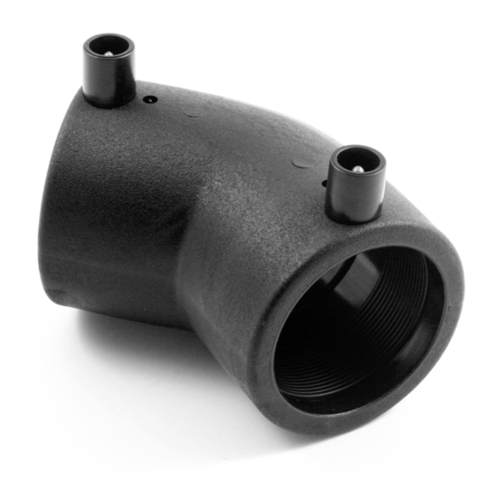 Отвод э/с 355 мм 45 градусов SDR 11 ПЭ100 электросварной