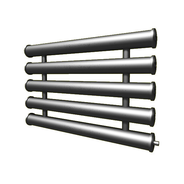 Регистр отопления РСП-5x76x2,5-12000 секционный пятирядный с плоскими заглушками