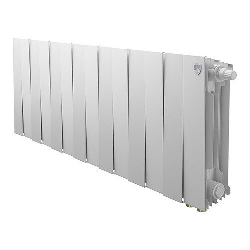 Радиатор биметаллический Royal Thermo PianoForte 300 VD (14 секций) Bianco Traffico