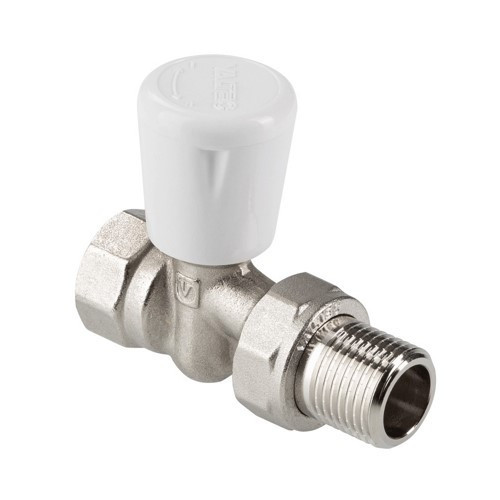 Клапан радиаторный Valtec VT.018 1/2" DN 15 PN 10 регулирующий прямой ручной