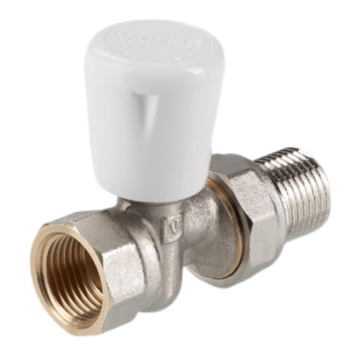 Клапан радиаторный Valtec VT.018 1/2" DN 15 PN 10 регулирующий прямой ручной 4