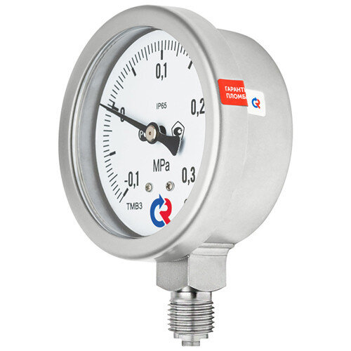 Манометр РОСМА ТМ-321Р.00 (0...40 МПа) Байонет Дкорп=63мм кл. 1,5 G1/4" коррозионностойкий виброустойчивый радиальный 00000037760
