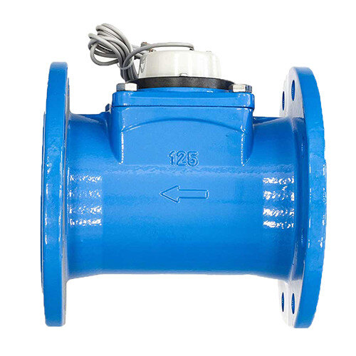 Счетчик для холодной воды Тепловодомер ВСХНд-125 турбинный фланцевый с импульсным выходом