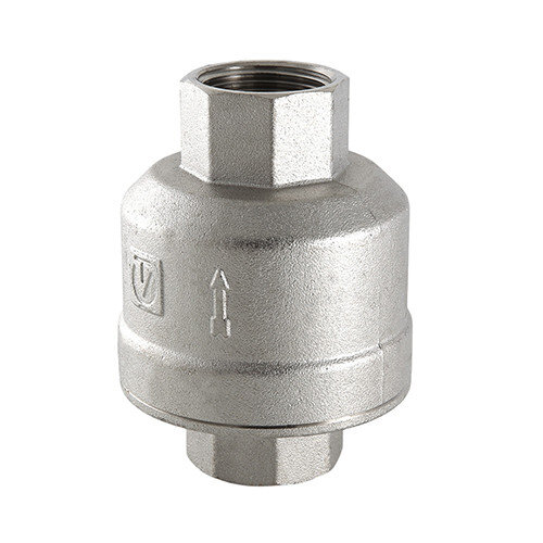 Клапан обратный VT.202.N.06 DN 25 PN 10 поплавковый резьбовой для гравитационных систем, латунный с никелевым покрытием