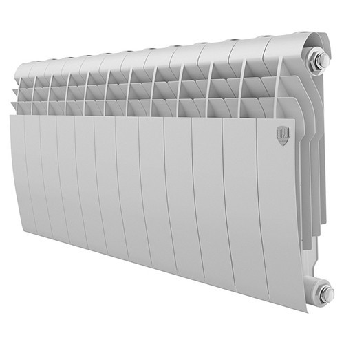 Радиатор биметаллический Royal Thermo BiLiner 350 (12 секций) Bianco Traffico 1