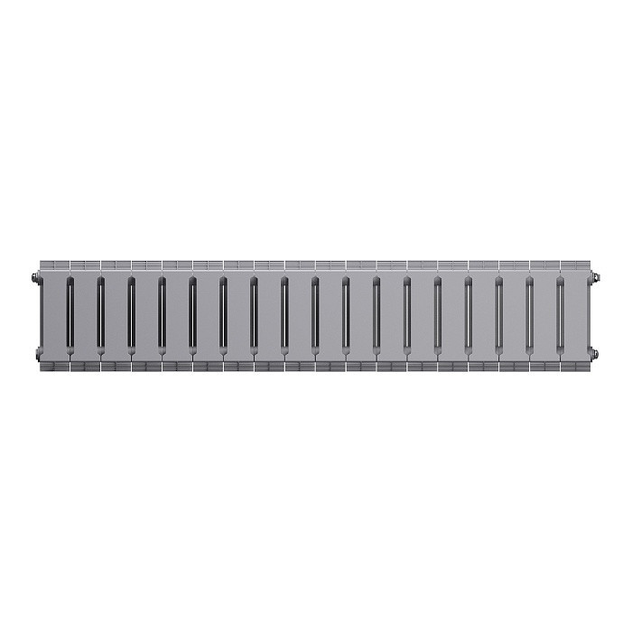 Радиатор биметаллический Royal Thermo PianoForte 200 (18 секций) Silver Satin 3