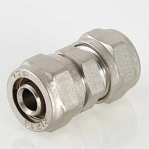 Переходник VALTEC VTm.303 DN 20 PN 10 латунный никелированный