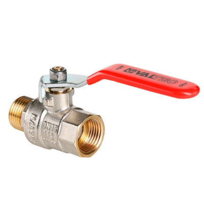 Кран шаровой VALTEC BASE 1 1/2" Ду40 Ру25 с внутренней - наружной резьбой VT.215.N.08