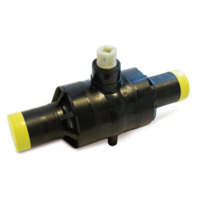 Кран шаровый AVK 85/50 DN 50 PN 10 полиэтиленовый полнопроходный