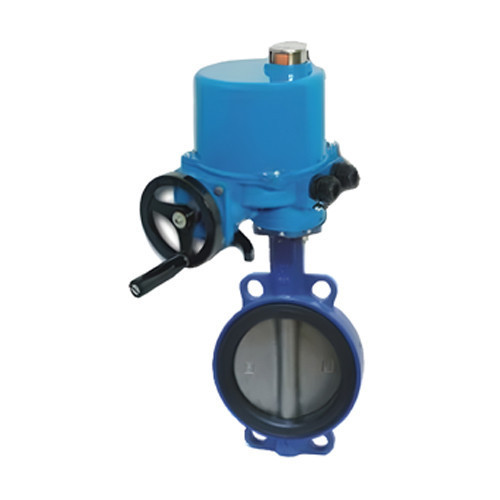 Затвор дисковый поворотный ABRA BUV-VF 826 EAGZ DN 150 PN 16/10 межфланцевый с электроприводом 1