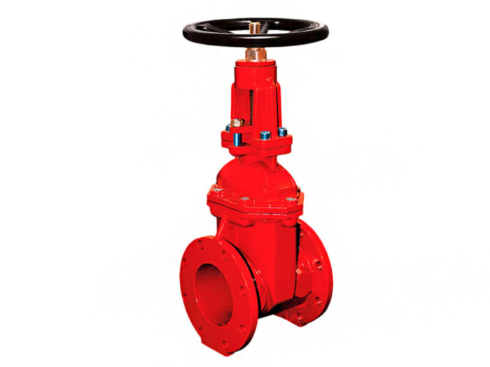 Задвижка Гранар KR16 Ду 80 Ру 16 для пожаротушения с выдвижным штоком