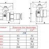 Кран шаровой VALTEC BASE 1/2" Ду15 Ру40 угловой с полусгоном VT.228.NW.04 5