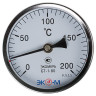 Термометр биметаллический ЭКОМЕРА БТ-1 Ду 80, Т 0-200C, L=80 1