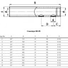 Коллектор распределительный Luxor CD 457 3 выхода ВР 1"х1/2" DN 25 PN 10 без регулировки 3