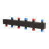 Коллектор распределительный ROMMER RDG-0016-004034 4-х контурный НР 1"x1 1/4" Ду 32 Ру 4 без теплоизоляции 1