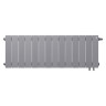 Радиатор биметаллический Royal Thermo PianoForte 300 VDR (14 секций) Silver Satin 4