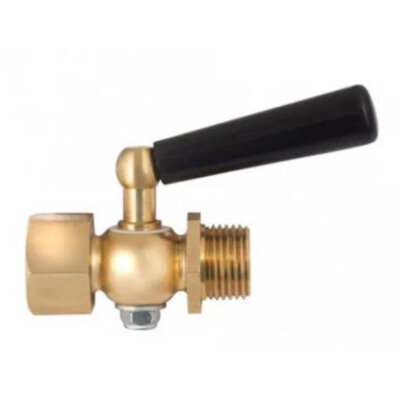 Трехходовой кран с фторопластовой прокладкой и натяжной гайкой Росма 0-2.5 Мпа М20х1,5 00000006783