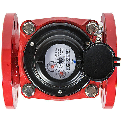 Счетчик промышленный Декаст СТВУ-80 ДГ1 (100 л/имп) холодной и горячей воды