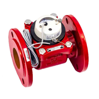 Счетчик для горячей воды Тепловодомер ВСТН-65 турбинный фланцевый с импульсным выходом