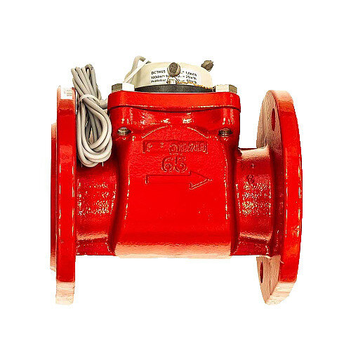 Счетчик для горячей воды Тепловодомер ВСТН-65 турбинный фланцевый с импульсным выходом