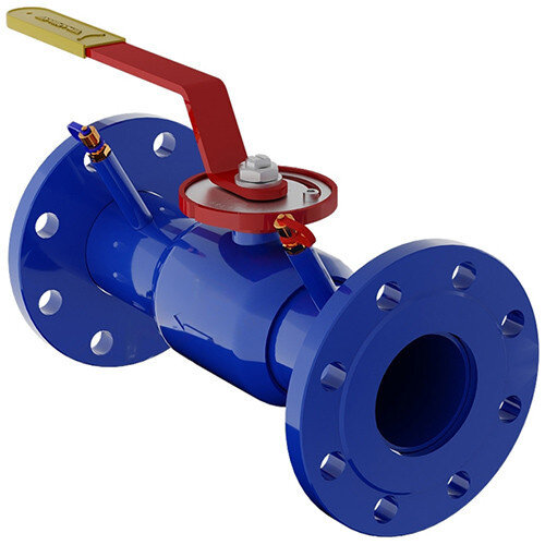 Кран шаровой балансировочный Маршал 11с67п 11ЦлФ.00.1 DN 125/100 PN 25 стандартнопроходной фланцевый