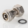 Переходник VALTEC VTm.322 ВР 1/2" DN 16x15 PN 10 с накидной гайкой латунный никелированный 4
