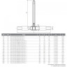 Кран шаровой цельносварной LD КШ.Ц.ПЭ.Р.GAS.350/300.016.Н/П.02.H Ду 350/300 Ру 16 стальной неполнопроходный для подземной установки с ПЭ патрубками и редуктором 2