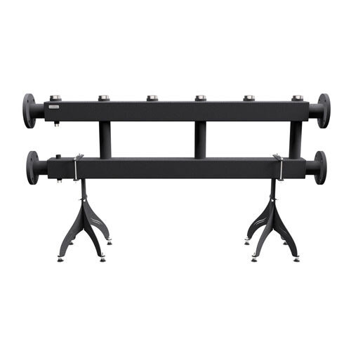 Коллектор распределительный GIDRUSS MK-400-3x50 3-х контурный НР 2" Ду 65 Ру 6 модульный