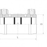 Муфта э/с 450 мм SDR 9 ПЭ100 электросварная 2