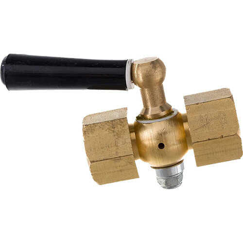 Кран трехходовый ЭКОМЕРА G1/2''F-М20/1,5F