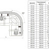 Отвод э/с 315 мм 90 градусов SDR 11 ПЭ100 электросварной 2