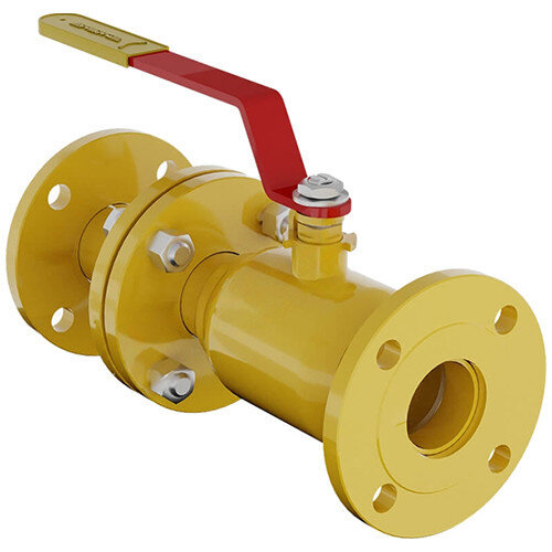 Кран шаровой изолирующий Маршал 10нж45фт-01 ЦФИ.01.1 DN 65 PN 16 полнопроходной фланцевый