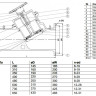 Клапан балансировочный Benarmo 3081H DN 300 PN 25 фланцевый ручной чугунный, с измерительными ниппелями 2
