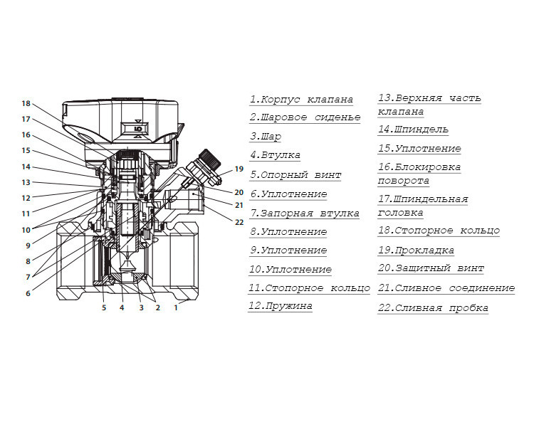 Клапан MSV-BD Ду 25 Ру 20 балансировочный Danfoss 4