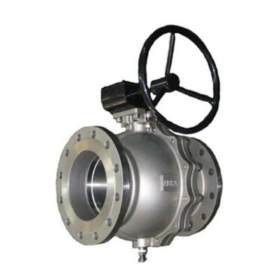 Кран шаровой ABRA BV-41 DN 300 PN 16 с редуктором нержавеющая сталь